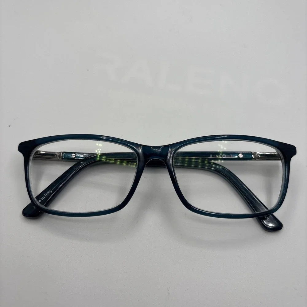 HELIUM 4330 BLUE AUTHENTIC DESIGNER EYEGLASSES FRAME ITALY 54-15-138mm #C171